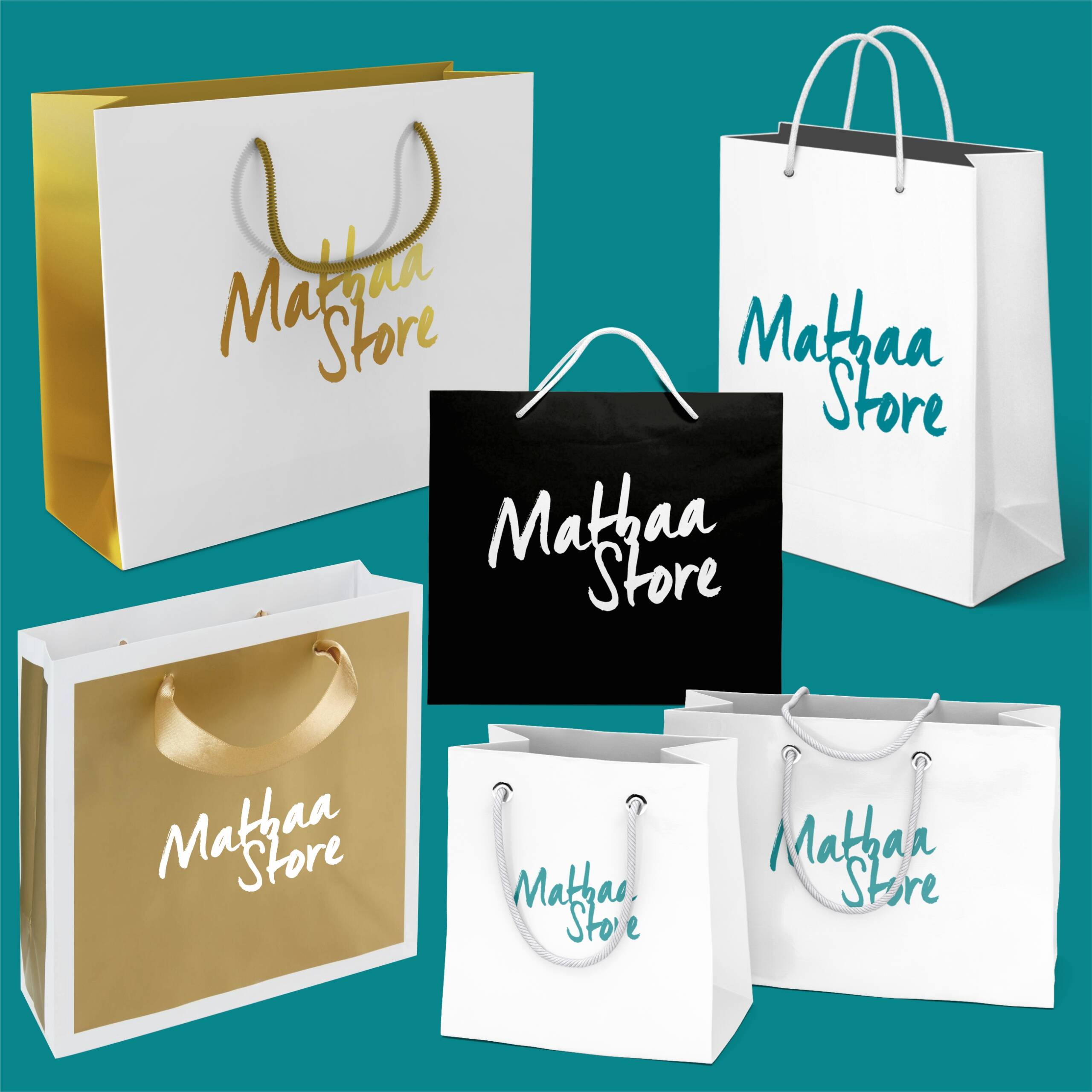 Karton İpli Çanta Baskısı